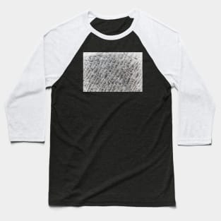 Perfectly Etched Stone Surface Pattern Baseball T-Shirt